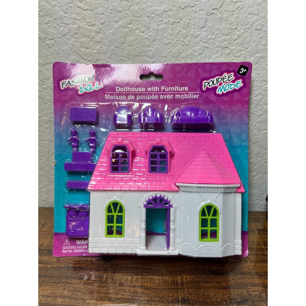 Poupee Mode Fashion Dollhouse Furniture Accessories Dolls Brand New Sealed Pink